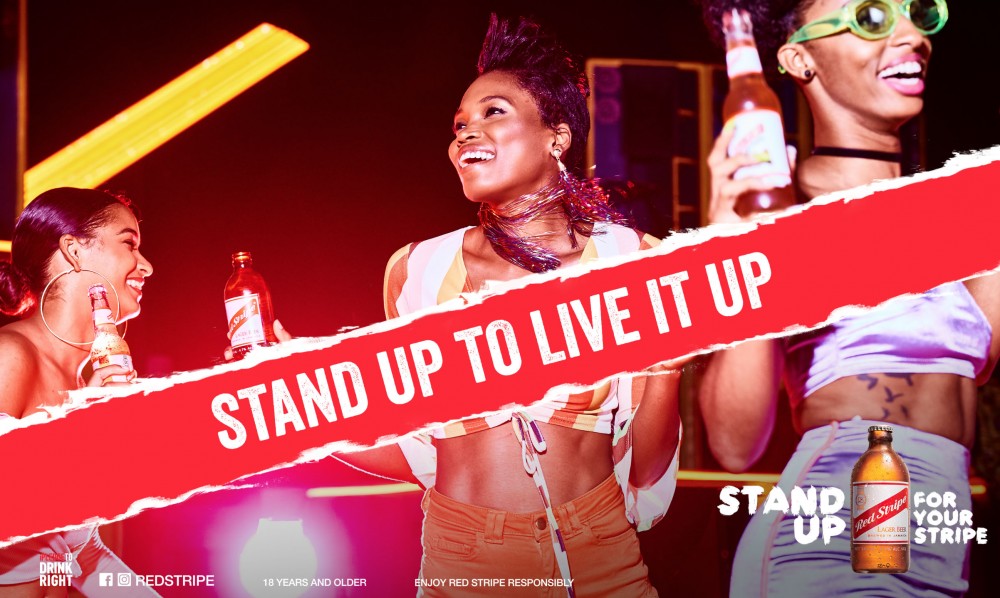 Red Stripe people image